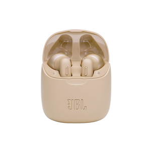 JBL Tune 225TWS - Gold - True wireless earbuds - Detailshot 4